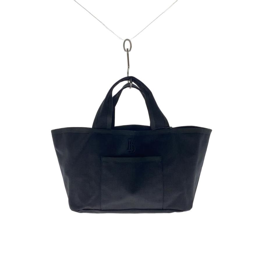LUDLOW◇Easy bag/ハンドバッグ/ナイロン/BLK/無地 : セカンド