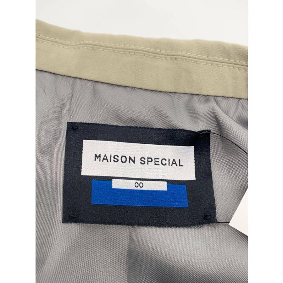 MAISON SPECIAL◆セットアップ/0/ポリエステル/BEG/無地/11259111201_2