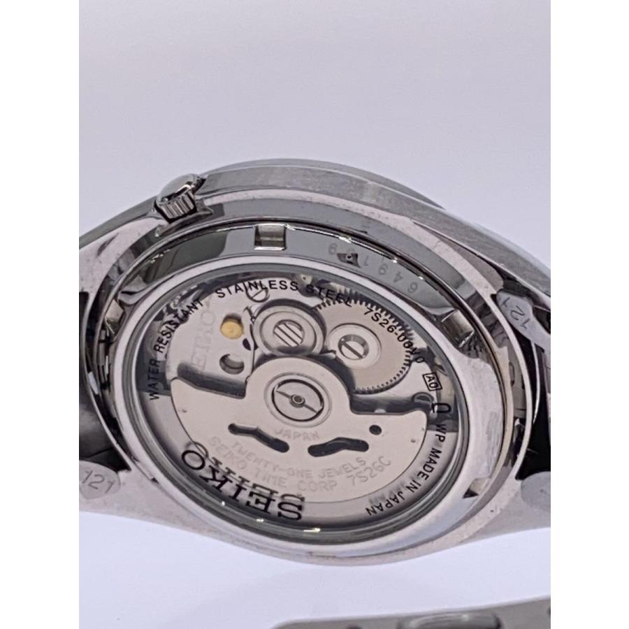 SEIKO◇自動巻腕時計/アナログ/ステンレス/GLD/SLV/7S26-03V0