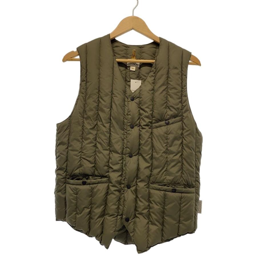 Rocky Mountain Featherbed◇ダウンベスト/38/ナイロン/KHK