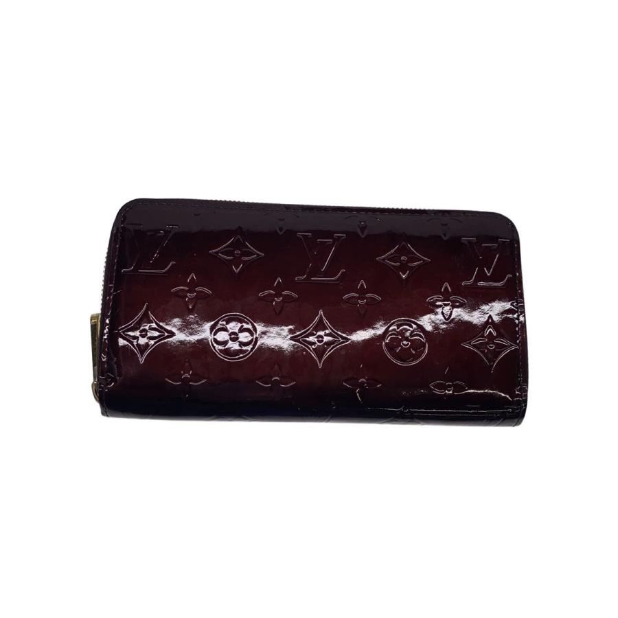 LOUIS VUITTON◇ジッピー・ウォレット_モノグラム・ヴェルニ/エナメル