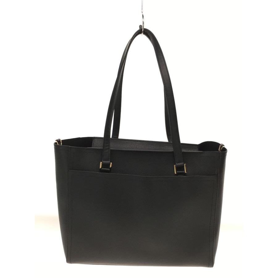 期間限定開催！ MICHAEL KORS◆トートバッグ/レザー/BLK/35T1G5MT7T