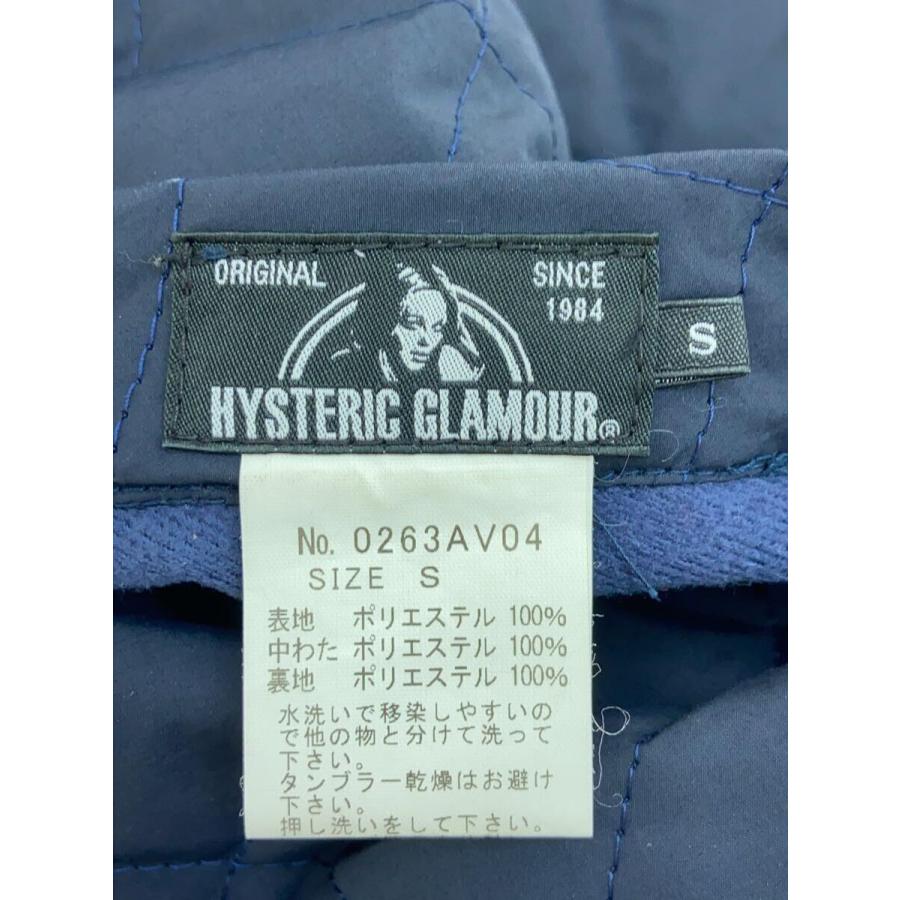 HYSTERIC GLAMOUR◆キルティングベスト/S/ポリエステル/NVY/無地/0263AV04｜ssol-shopping｜03