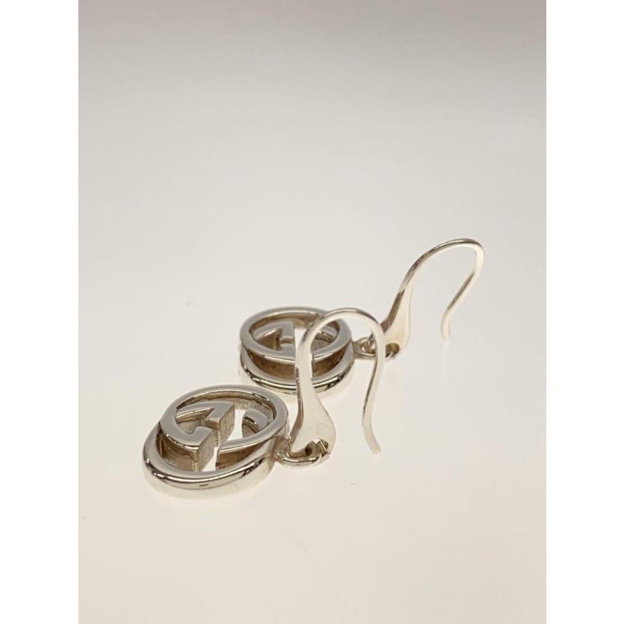 グッチ/インターロッキング/ピアス/SV925/SLV