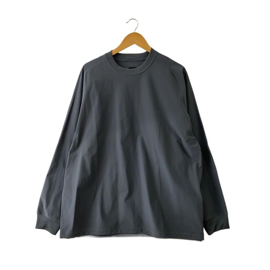 DAIWA PIER39◇長袖Tシャツ/XL/ポリエステル/GRY/BE-30025/TECH