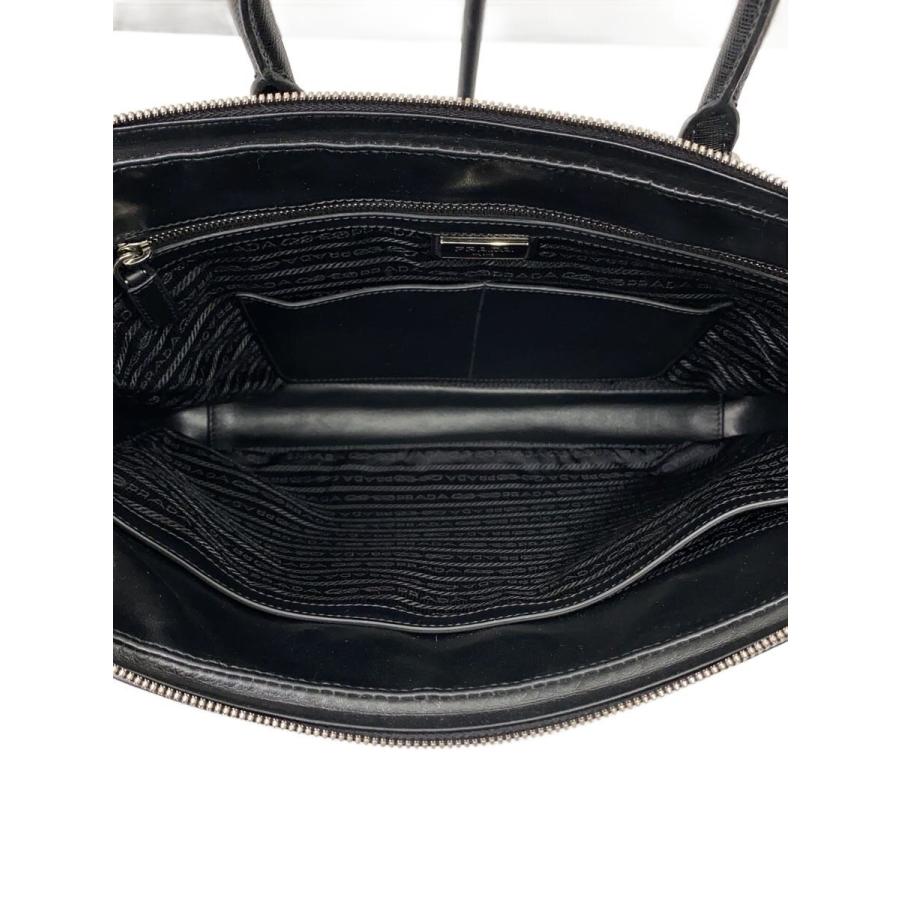 PRADA◇ブリーフケース/レザー/BLK// : セカンドストリートYahoo!店
