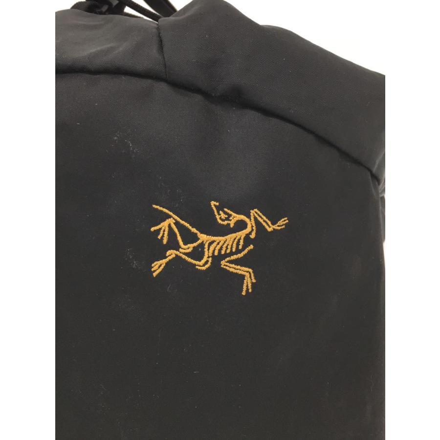 ARC’TERYX◆リュック/ナイロン/BLK/無地/11T-00127209