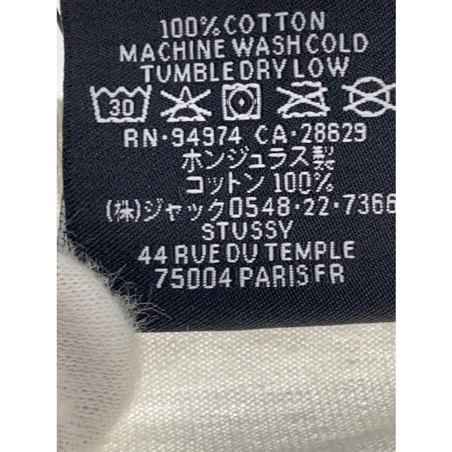 STUSSY◆Tシャツ/M/コットン/WHT/無地｜ssol-shopping｜04