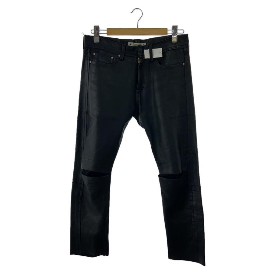 Sasquatchfabrix.◇17AW/レザーパンツ/L/レザー/ブラック/17AW-PA9-014
