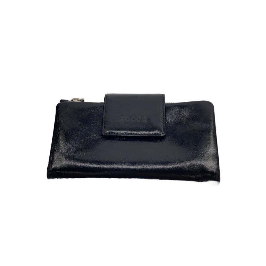 ZUCCa◇長財布/レザー/BLK/無地/メンズ : セカンドストリートYahoo!店
