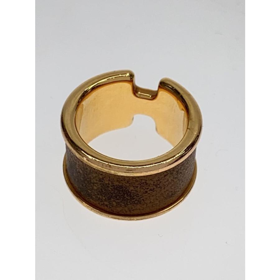HERMES◆オランプ/GM/表記サイズS/リング/--/13号/GLD/レディース