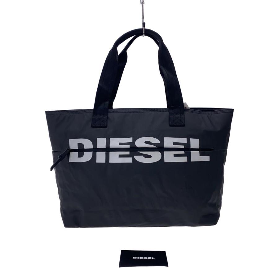 新品未使用　DIESEL トートバック　ビックロゴ　定価25000円 DIESEL◇トートバッグ/ビッグロゴ/BLK// : セカンドストリートYahoo!店