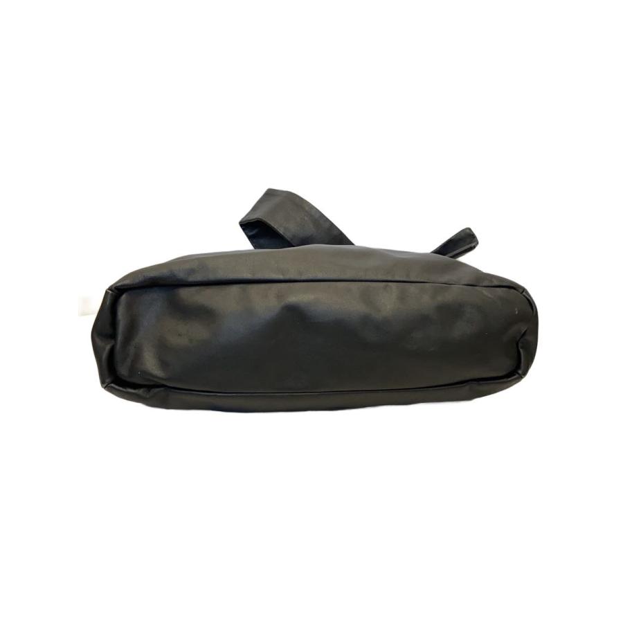 MAISON SPECIAL◆leather shoulder bag/ショルダーバッグ/レザー/BLK/無地_3