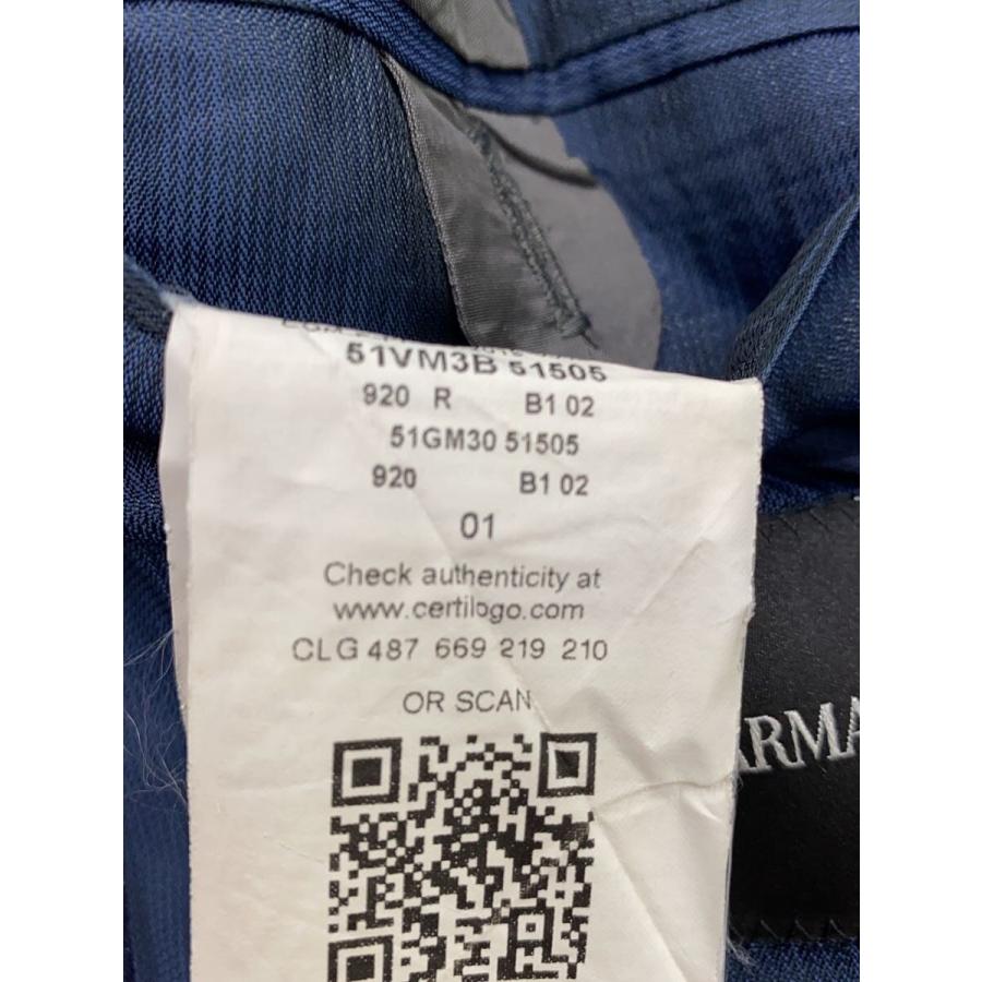 EMPORIO ARMANI◇M LINE/セットアップ/1/ウール/NVY/51VM3B 