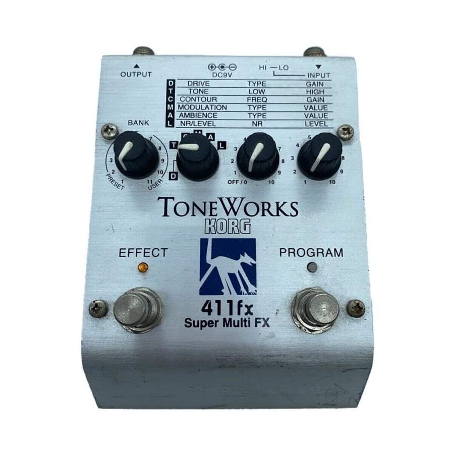 TONEWORKS KORG 411fx Super Multi FX コルグ♪ KORG◇Tone Works/エフェクター/411fx : セカンドストリートYahoo!店