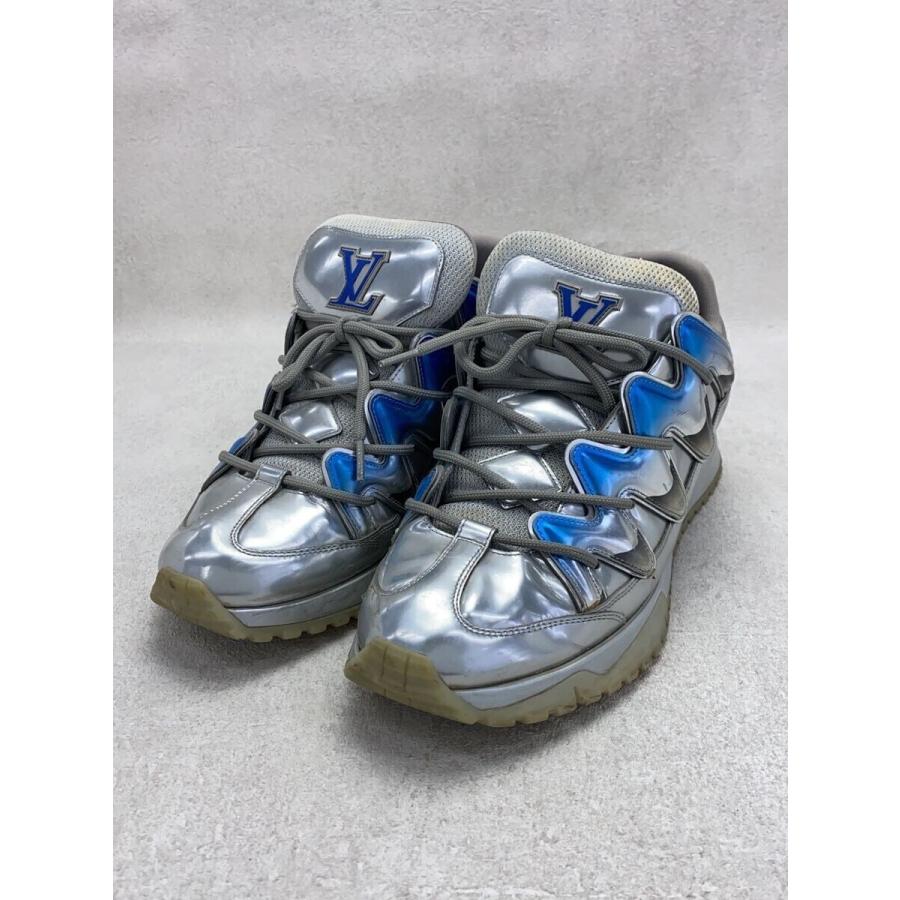 LOUIS VUITTON◇trainers Zig Zag Leather /ローカットスニーカー/US9 