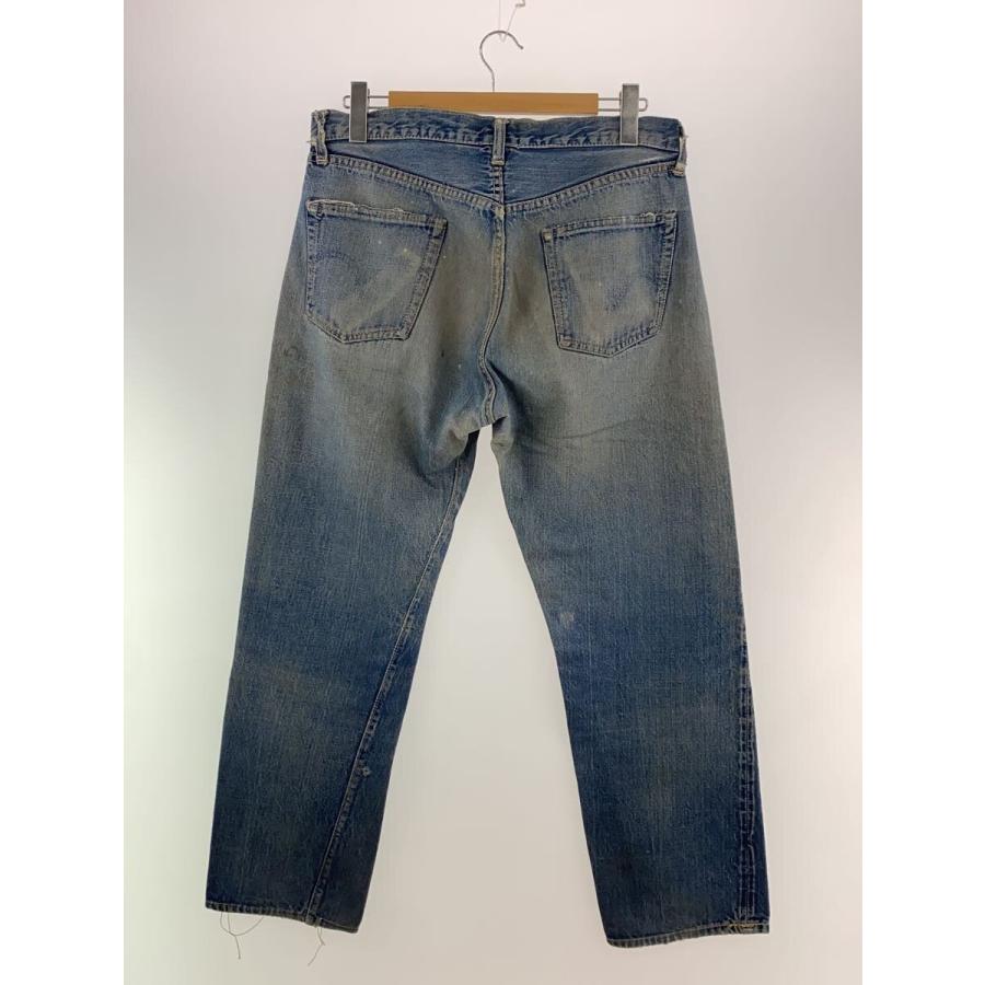 Levi's◇60s/VT/501/BIGE/実寸W34/デニム/IDG/Vステッチ/ダメージ有
