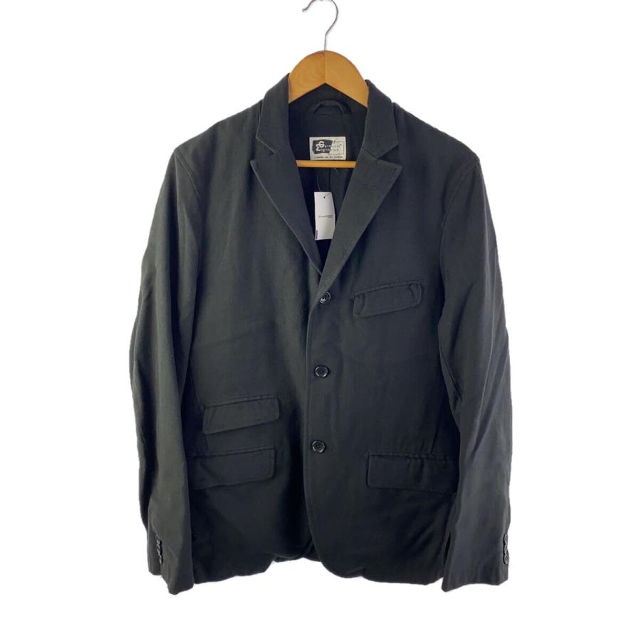 Engineered Garments◇テーラードジャケット/S/ウール/BLK/無地