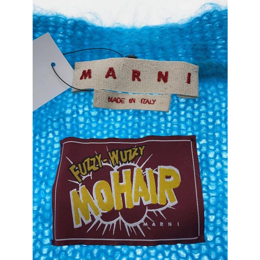 MARNI◇FUZZY WUZZY モヘアカーディガン/ファー欠品/カーディガン/44