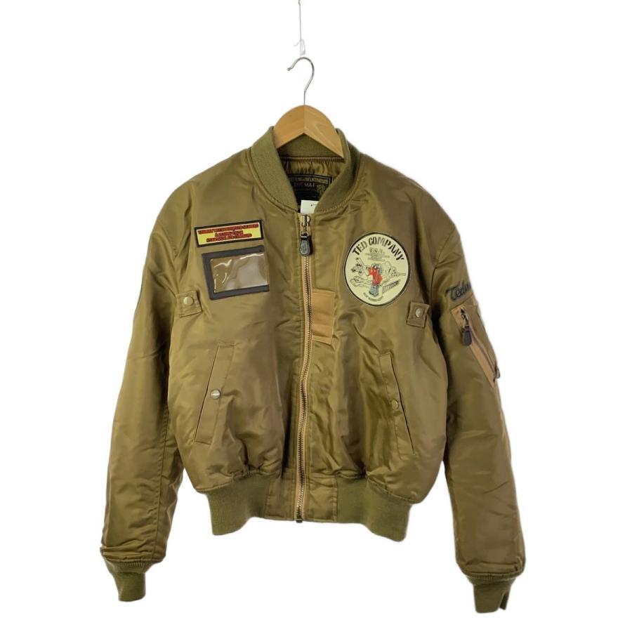 Ted Company テッドカンパニー テッドマン MA-1 サイズ 40 TED MAN(TED COMPANY)◇MA-1/フライトジャケット/40/ナイロン/KHK/無地