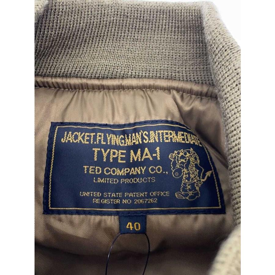 TED COMPANY ma1 フライトジャケット 40 送料無料 TEDMAN テッドマン 2024AW TEDCOMPANY フライトジャケット MA-1
