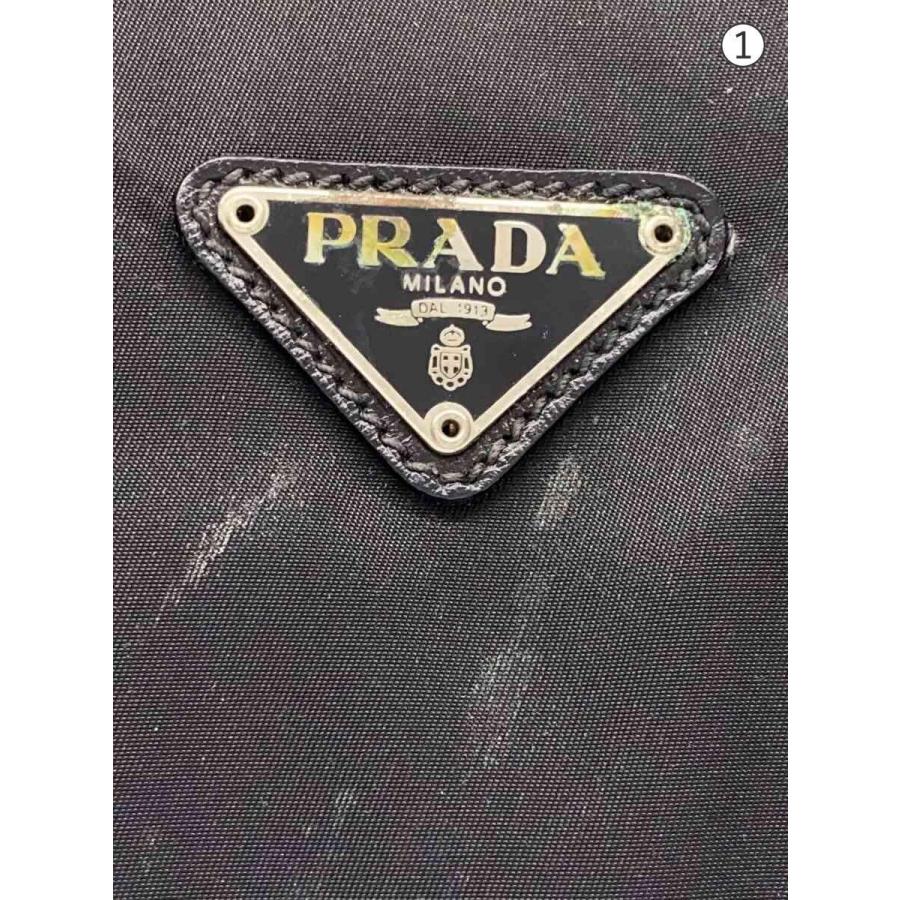 PRADA◇ボストンバッグ/ナイロン/BLK/無地// : セカンドストリート