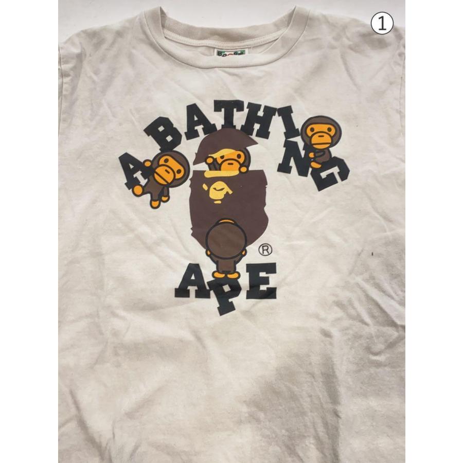 A BATHING APE◆Tシャツ/S/コットン/WHT/002tei801002m/半袖/ホワイト｜ssol-shopping｜05