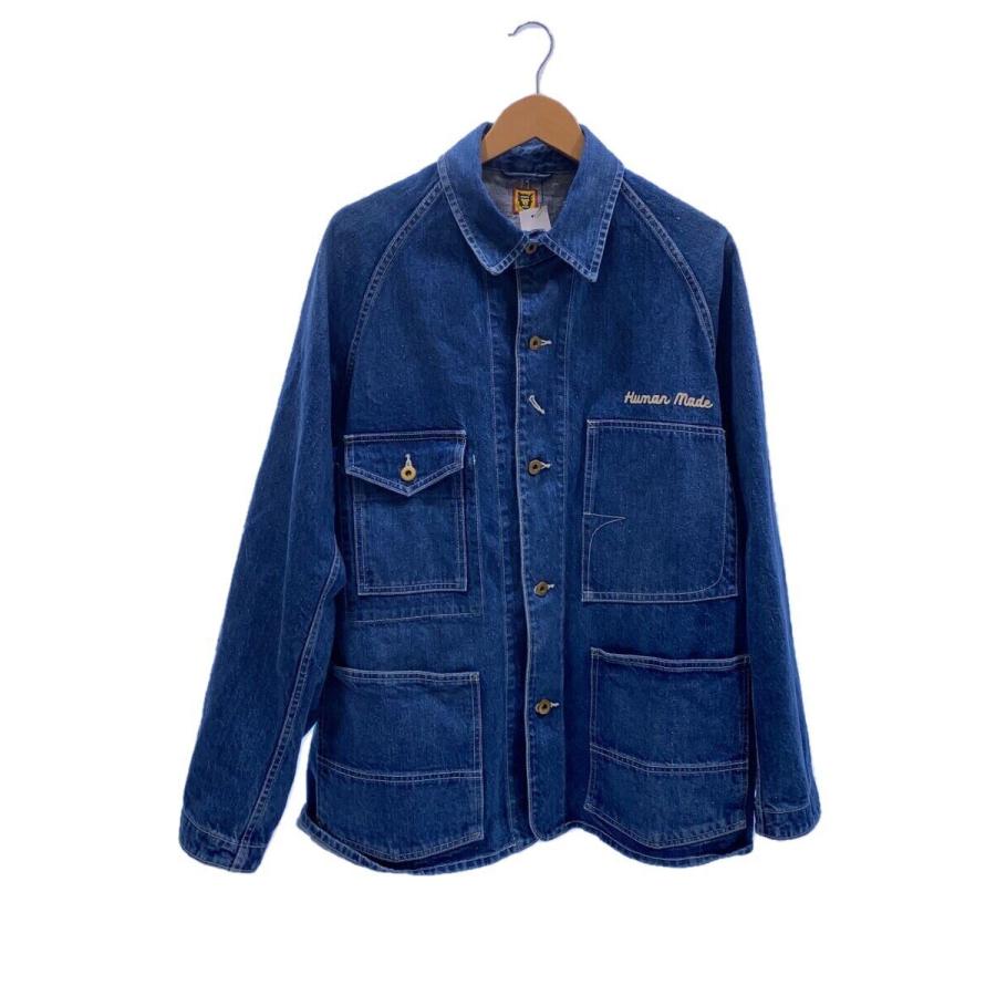 HUMAN MADE◇カバーオール/XL/デニム/IDG/無地 : 2338265016862  