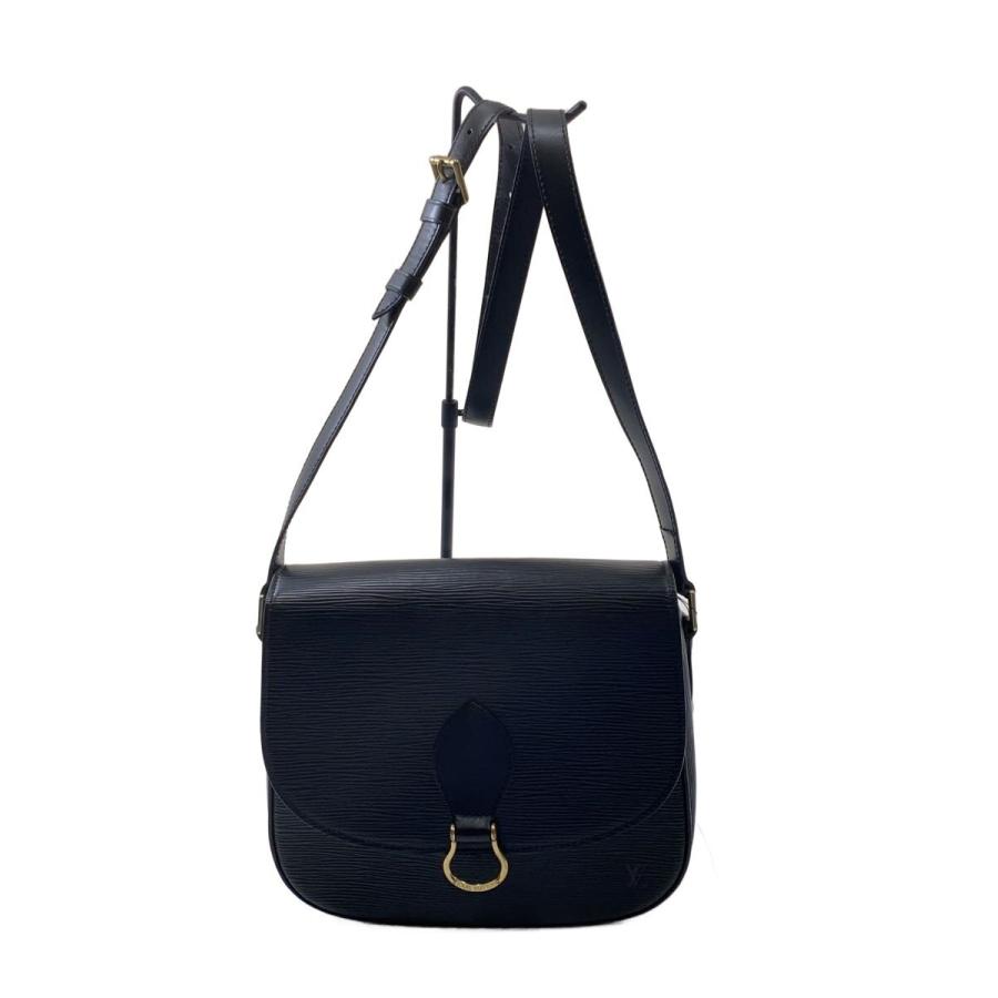 LOUIS VUITTON◇ミニ・サンクルー_エピ/レザー/BLK/ショルダーバック 