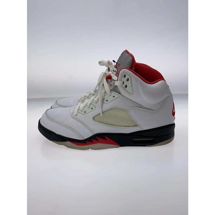 NIKE◇AIR JORDAN 5 RETRO/エアジョーダン レトロ/ホワイト/DA1911-102