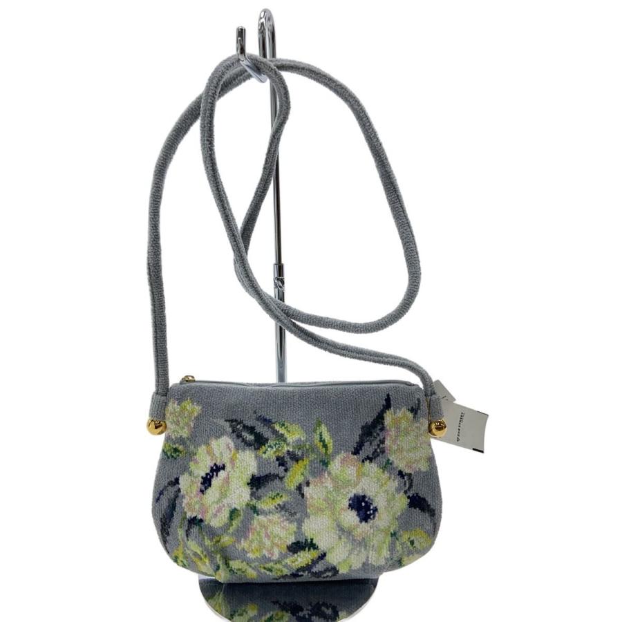 FEILER◇ショルダーバッグ/--/GRY/花柄 : セカンドストリートYahoo!店