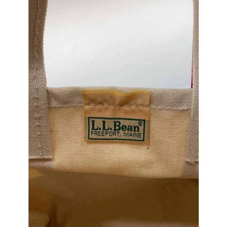 L.L.Bean◆トートバッグ/キャンバス/IVO/無地_4