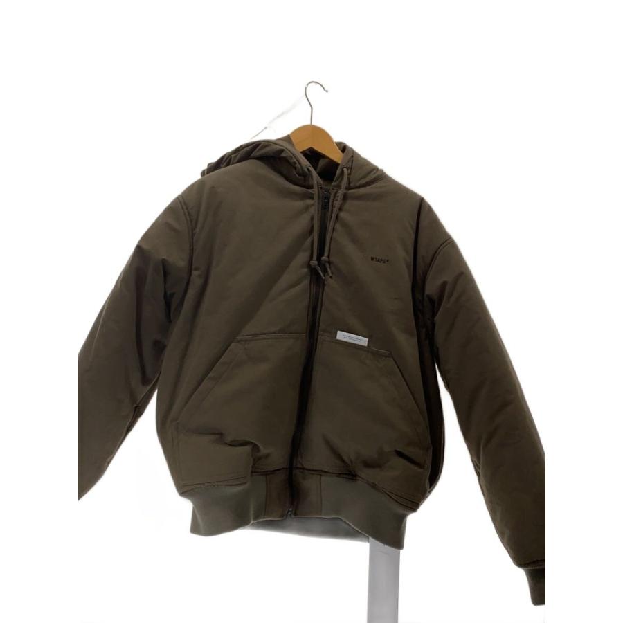 WTAPS◇ジャケット/3/コットン/BRW/252TQDT-JKM01 : セカンド