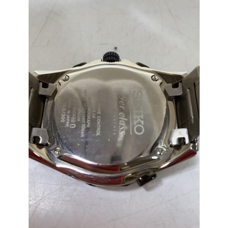 SEIKO◇ブライツ49er class/メカニカルクロノグラフ/ソーラー腕時計