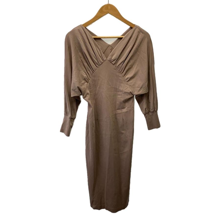 Her lip to◇Cache- Coeur Jersey Midi Dress/長袖ワンピース/M  