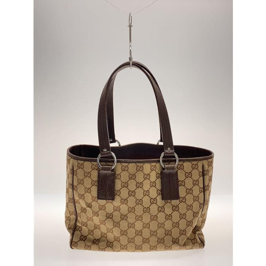 GUCCI トートバッグ_GGキャンバス BRW/総柄 バイセル公式】グッチ GG柄 トートバッグ 2WAY ショルダーバッグ