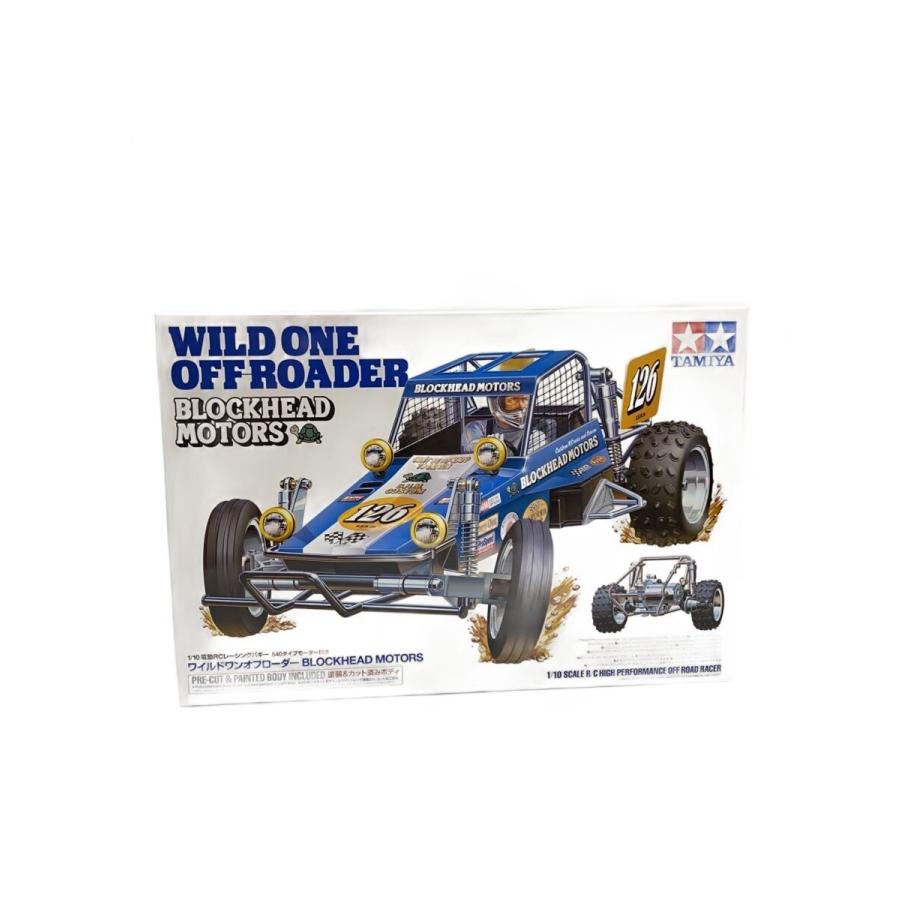 TAMIYA◇1/10 ワイルドワンオフローダー BLOCKHEAD MOTORS 組み立て