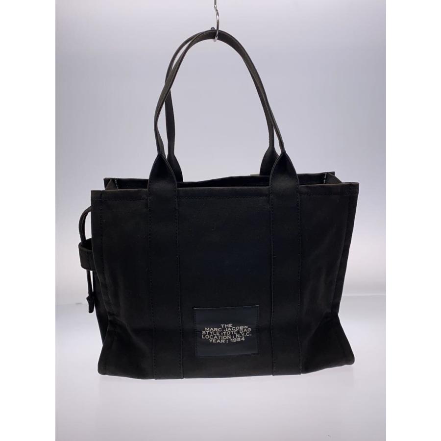 MARC JACOBS◇トートバッグ/キャンバス/ブラック/M0016156001