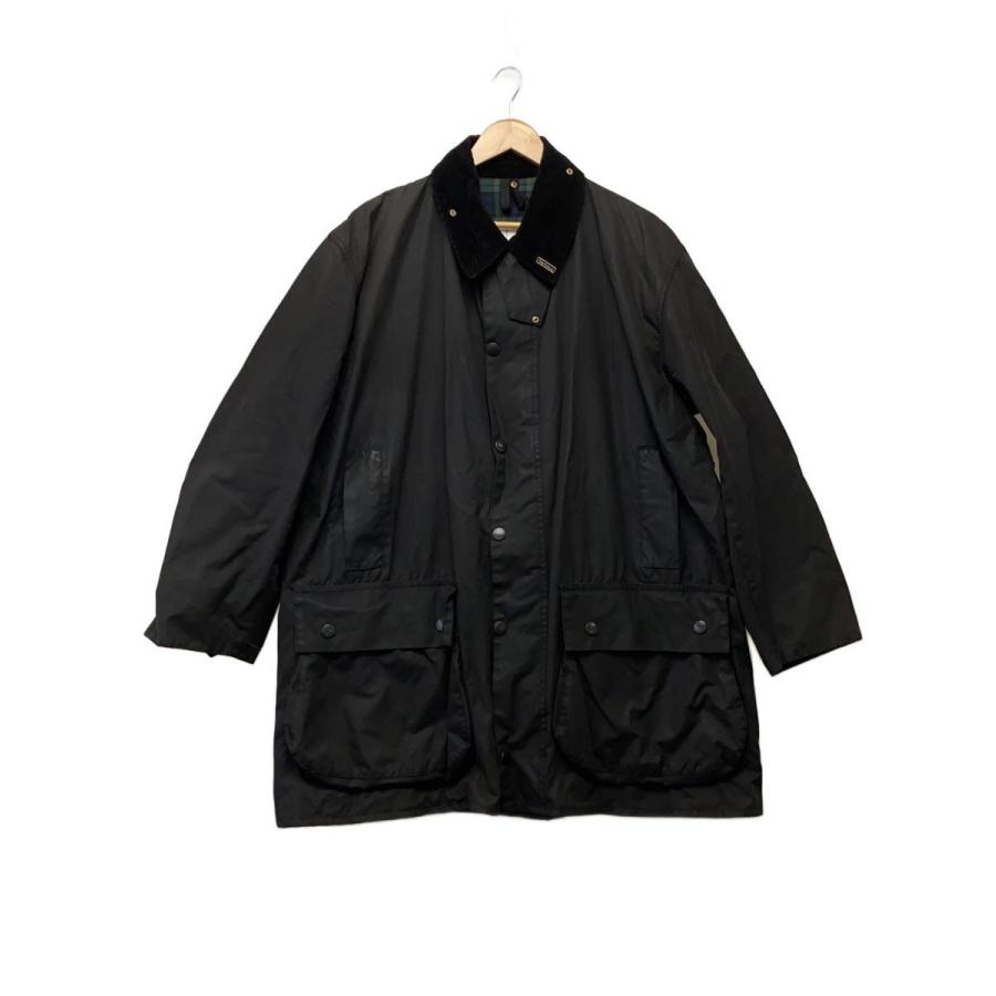 Barbour A206 BORDER JACKET ブラックジャケット Barbour◇90s/00s/BORDER/A206 BORDER JACKET/ブラックウォッチ/46