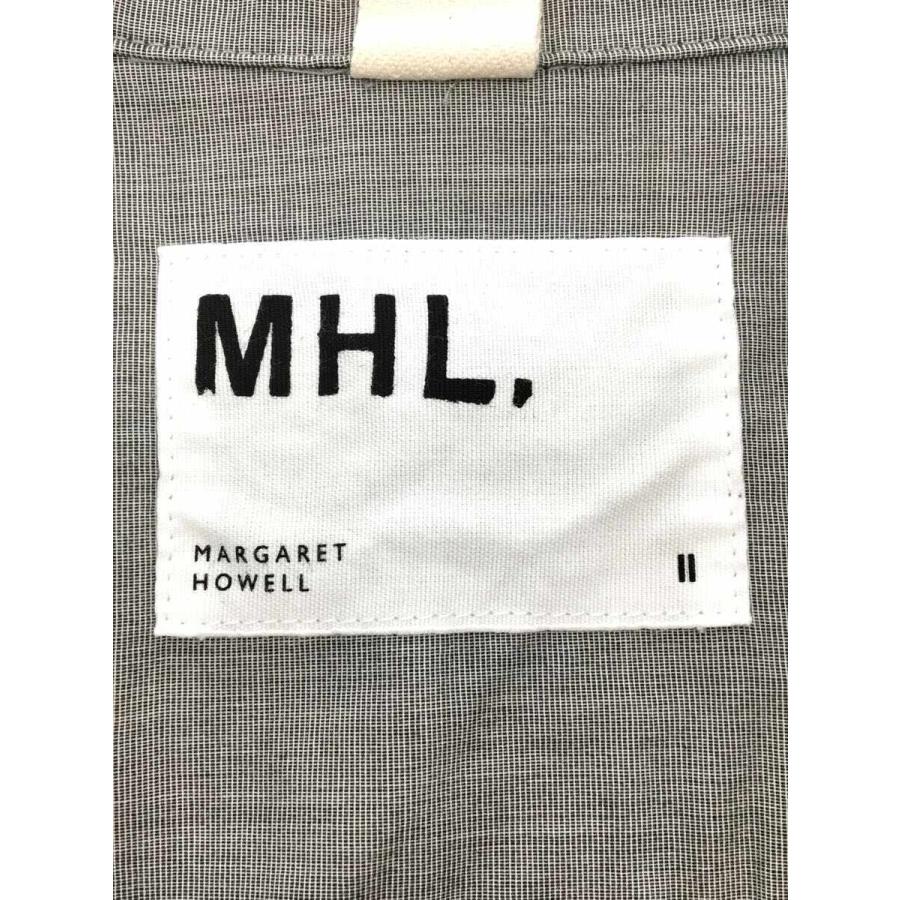 MHL.◇22SS/HIGHCOUNT COTTON END ON END OP/半袖ワンピース/2