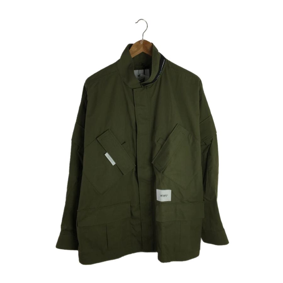 WTAPS◇22SS/CONCEAL JACKET COPO. WEATHER/ジャケット/3/カーキ