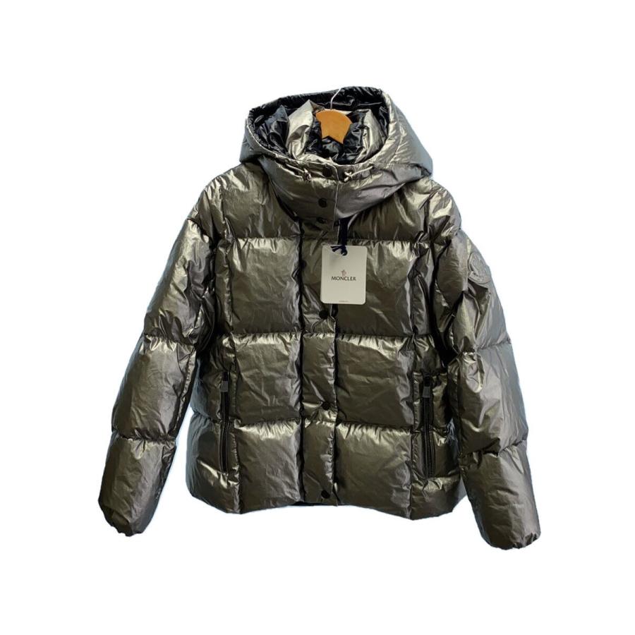 MONCLER◇PARANA/ダウンジャケット/2/ナイロン/SLV/無地/F20931A51N00 