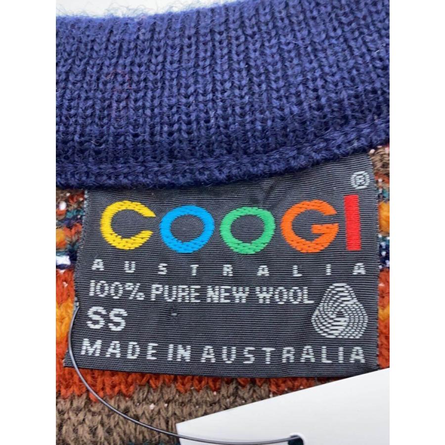 COOGI◇ニット・セーター(厚手)/SS/ウール/マルチカラー COOGI◇ニット・セーター(厚手)/SS/ウール/マルチカラー