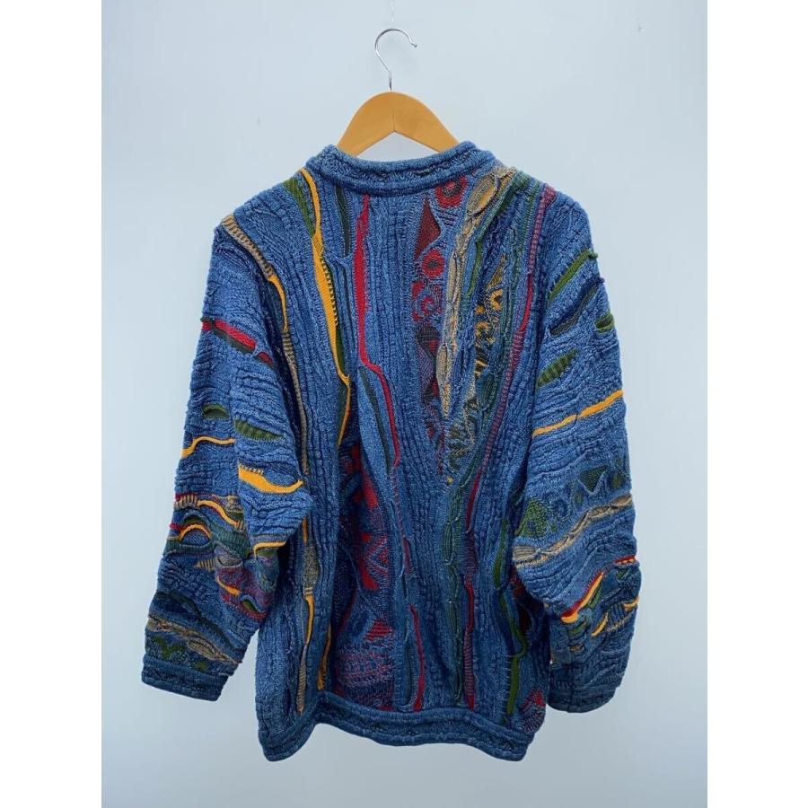 COOGI◇ニット・セーター(厚手)/M/コットン/BLU : セカンド COOGI◇ニット・セーター(厚手)/M/コットン/BLU : セカンド