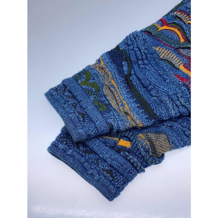 COOGI◇ニット・セーター(厚手)/M/コットン/BLU : セカンド COOGI◇ニット・セーター(厚手)/M/コットン/BLU : セカンド