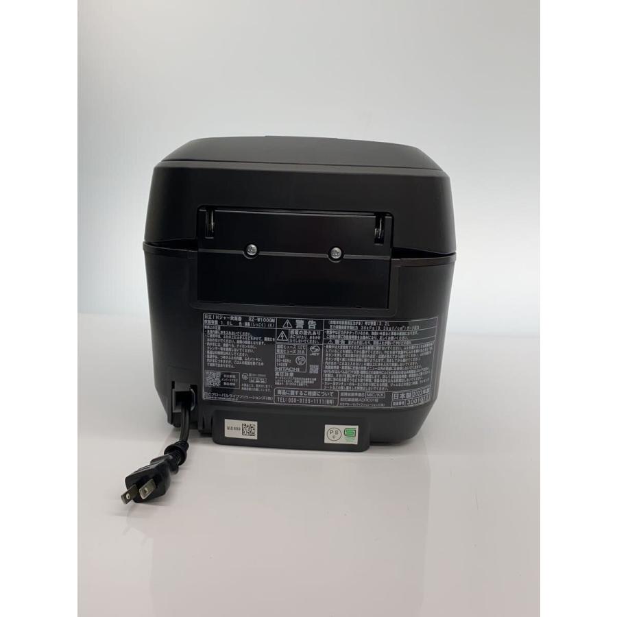 HITACHI◇炊飯器 圧力&スチーム ふっくら御膳 RZ-W100GM(K