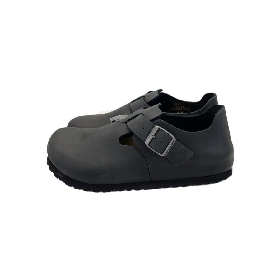 BIRKENSTOCK◇LONDON BS BLACK/シューズ/US7/BLK/レザー/166541