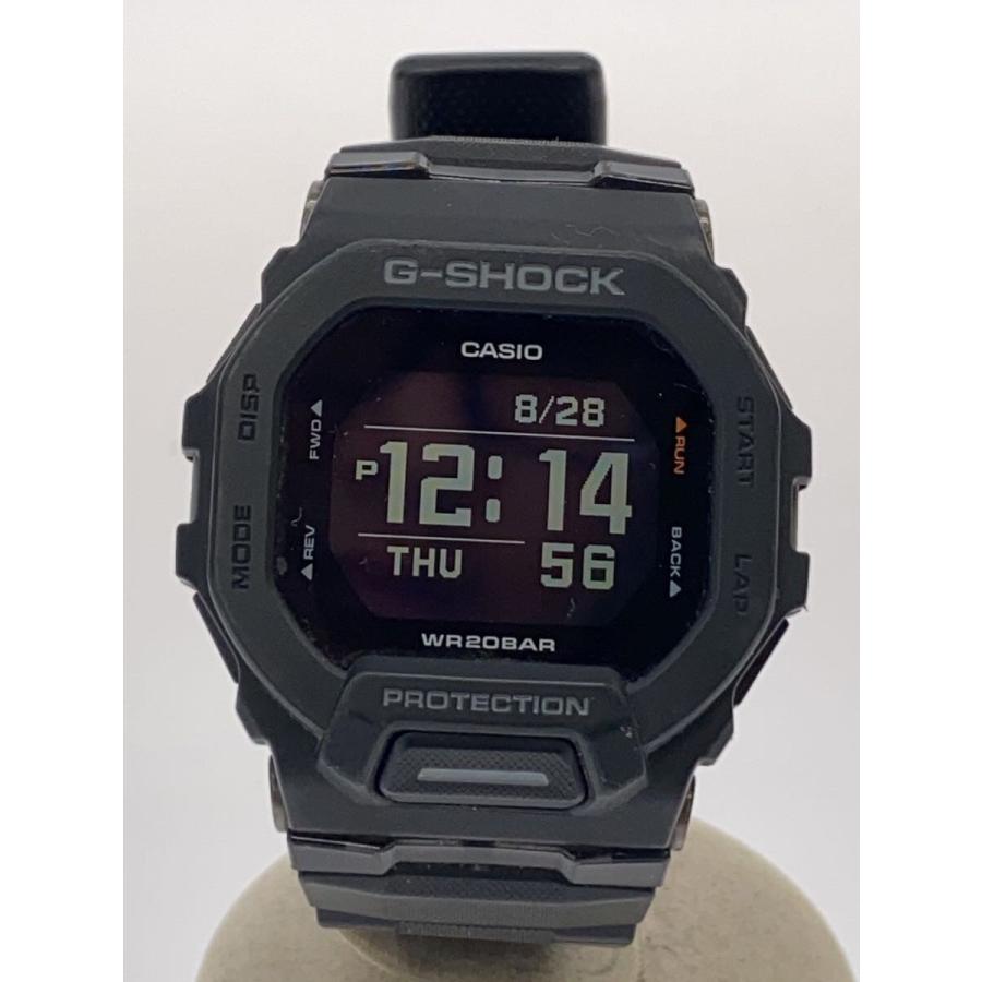 CASIO / 腕時計/デジタル/BLK/BLK/gdb-200 CASIO◇クォーツ腕時計/デジタル/ラバー/BLK/GBD-200// : セカンド