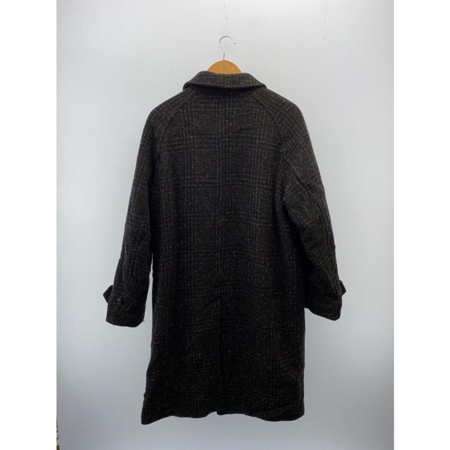 Needles◇22AW/BALCOLLAR COAT WOOL TWEED/コート/S/ウール/BLK 