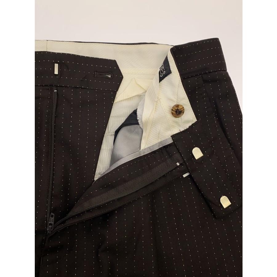 WACKO MARIA◇DORMEUIL/スラックスパンツ/XL/ウール/BRW/ドット